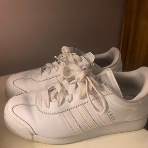 White adidas Samoa shoe